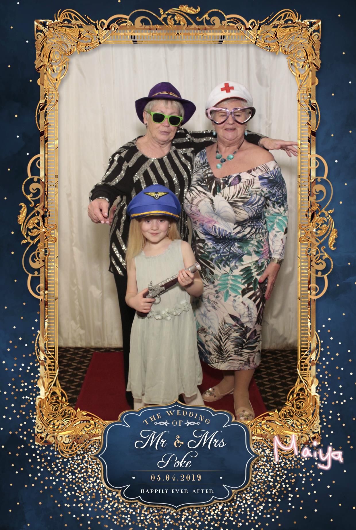 Mr & Mrs Poke | View more photos from the event at gallery.myphotoboothexperience.co.uk/u/MyPhotoBoothExperienceLtd/Mr-Mrs-Poke